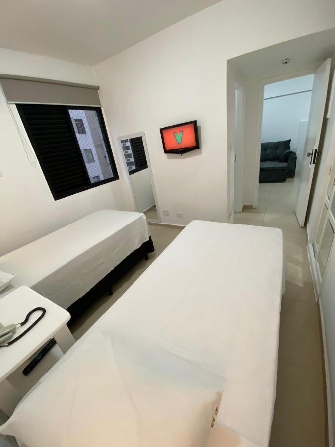 Flat no centro Gonzaga próximo à praia - Santos/SP Santos (Sao Paulo) Exterior foto