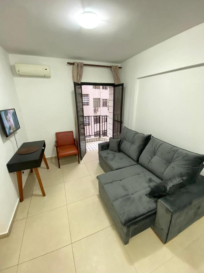Flat no centro Gonzaga próximo à praia - Santos/SP Santos (Sao Paulo) Exterior foto
